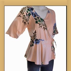 Dex/Flower Print Summer Blouse 🧡✨️